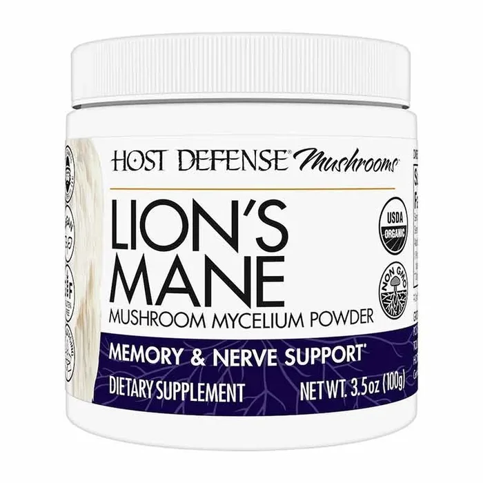 Host Defense Lion’s Mane Mushroom Mycelium Powder