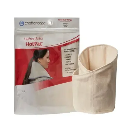 HotPac Contour – Moist Heat Therapy Pad Neck One Size Fits Most Canvas Reusable – 1002