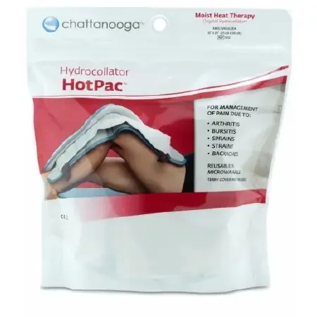 HotPac Contour – Moist Heat Therapy Pad with Cover Neck One Size Fits Most Terry Cloth Cover Reusable – 1062