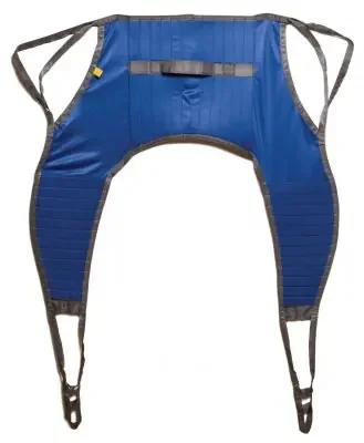 Hoyer – Deluxe Padded Sling 4 Point With Head Support Large 500 lbs. Weight Capacity – DSHC70011
