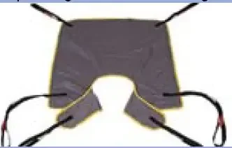 Hoyer – Quick Fit Deluxe Sling 6 Point Medium 500 lbs. Weight Capacity – NA1053P