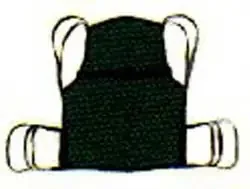 Hoyer – Seat Sling 4 Point Without Head Support Chainless Large 175 to 350 lbs. Weight Capacity – 70051