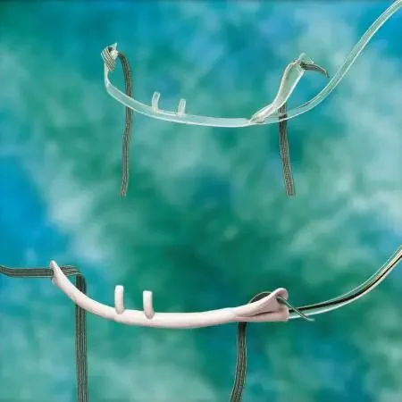 Hudson RCI – Nasal Cannula Continuous Flow Adult Curved Prong / NonFlared Tip – HUD1102