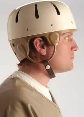 Humane Restraint – Hard Shell Helmet Tan Small – 9821-S
