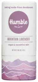 Humble Co Deodorant Vegan Sensitive Mountain Lavender-2.65 oz