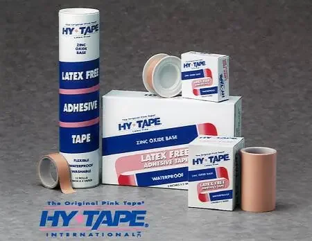 Hy-Tape – Medical Tape Waterproof Zinc Oxide Adhesive 1-1/2 Inch X 5 Yard Pink NonSterile – 115LF