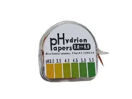 Hydrion – pH Paper in Dispenser 3.0 to 5.5 – 1485010E