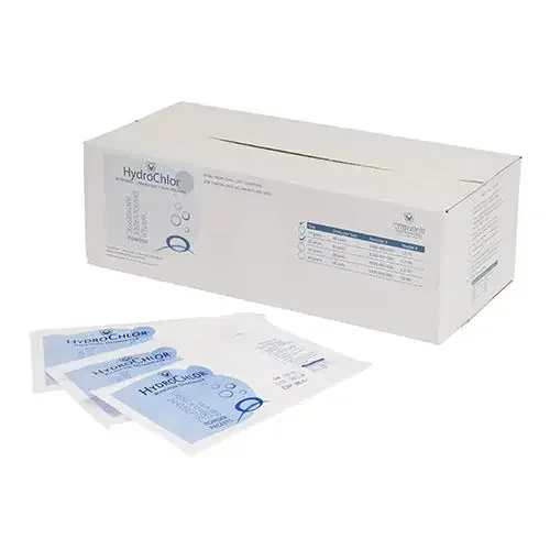 HydroChlor – Whirlpool Disinfectant Cleaner Manual Pour Powder 30 Gram Individual Packet Chlorine Scent NonSterile – HC-30