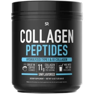 Hydrolyzed Collagen Peptides Powder – Unflavored (41 Servings)
