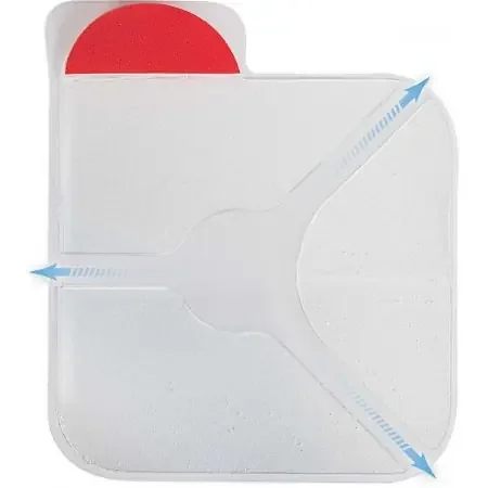 Hyfin Vent – Chest Seal 6 X 6 Inch 2 per Pack Pouch NonSterile – 10-0037