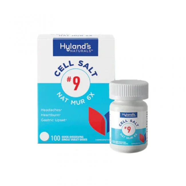 Hyland’s Naturals Cell Salt #9 NAT MUR 6X 100 Quick Dissolving Tablets