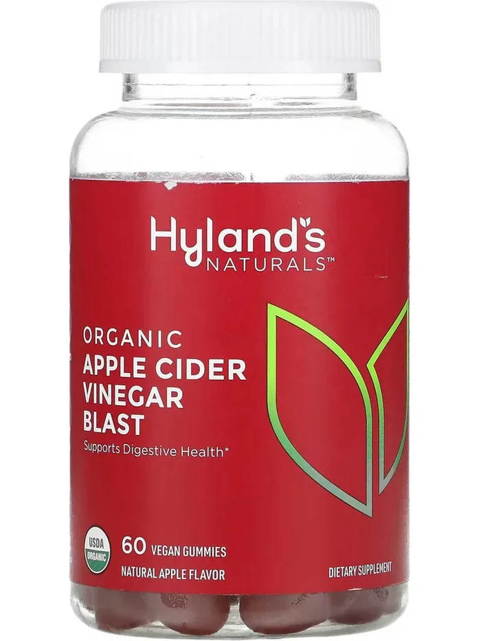 Hyland’s, Organic Apple Cider Vinegar Blast Gummies, 60 Vegan Gummies