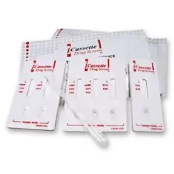 iCassette – Drugs of Abuse Test 6-Drug Panel AMP, BZO, COC, mAMP/MET, OPI, THC Urine Sample 25 Tests – DOA-2165