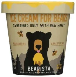Ice Cream For Bears Ice Cream Coffee Cacao Nib-14 oz