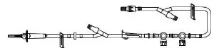 ICU – Primary IV Administration Set 15 Drops / mL Drip Rate 120 Inch Tubing Without Ports – B99181