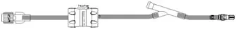 ICU Medical – Extension Set 17 Inch Tubing 1 Port DEHP-Free – B9844