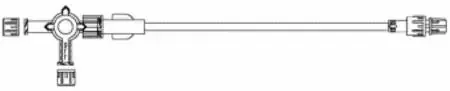 ICU Medical – Extension Set 22 Inch Tubing DEHP-Free – B4012