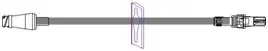 ICU Medical – Extension Set 7 Inch Tubing 1 Port 0.39 mL Priming Volume DEHP-Free – MC33131