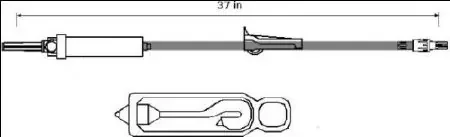ICU Medical – Secondary Administration Set Rotating Luer Connector – B3087