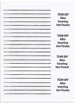 Ident-A-Band – Insert Card – 6648-00-PDO