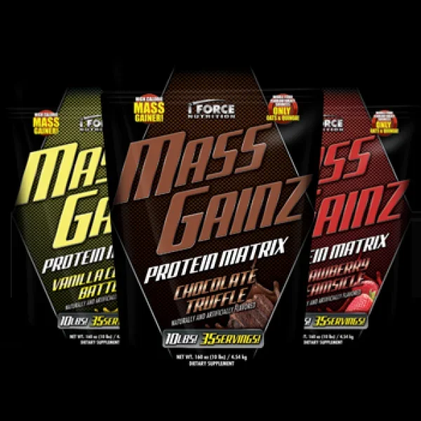 iForce Nutrition Mass Gainz Chocolate Truffle 10lb