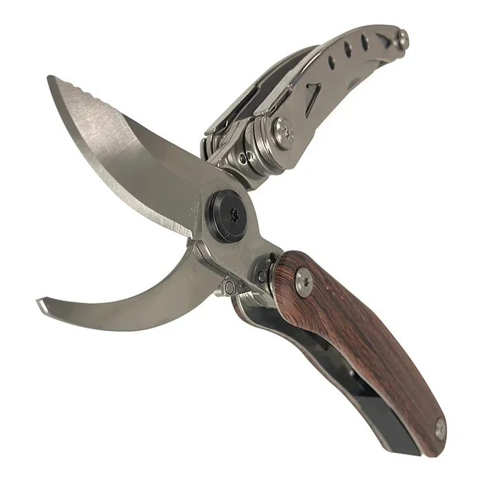 IGRARK Pruning Shears, 7 in 1 Garden Pruners, Multitools Folding Gardening Shears, 8″ Professional Garden Scissors, Garden Clippers, Garden Shears Pruning, Pruning Scissors