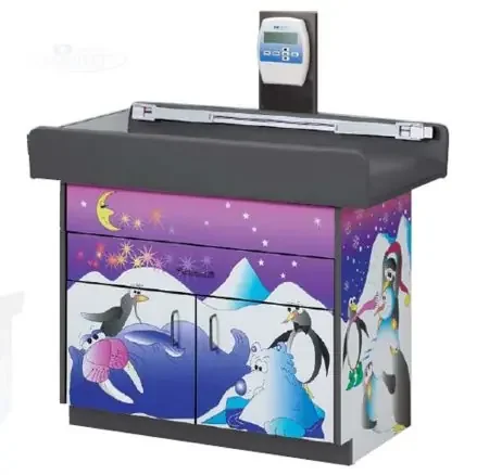 Imagination Series – Pediatric Exam Table with Scale Fixed Height – 7831