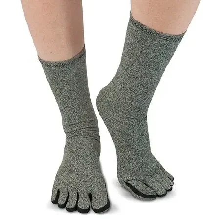 IMAK – Arthritis Socks Calf High Large Gray Closed Toe – A20192