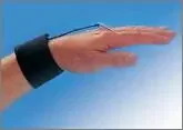 IMAK RSI WrisTimer Daytime – Wrist Support Elastic Left or Right Hand Black Large – 60020