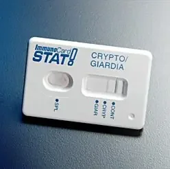 Immunocard STAT! – Rapid Test Kit Parasitology Cryptosporidium Parvum / Giardia Lamblia Stool Sample 30 Tests – 750830