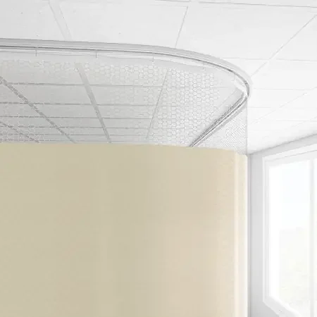 Imperial Fastener Company – Cubicle Curtain 20 Inch Mesh 72 Inch Width 92 Inch Length – 92X72SUMOAT