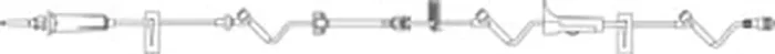 Infusomat Space – IV Pump Set 15 Drops / mL Drip Rate 119 Inch Tubing 3 Ports – 362032