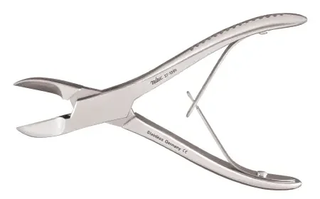 Integra Lifesciences – Bone Cutting Forceps Liston 5-1/2 Inch Length Surgical Grade Stainless Steel NonSterile NonLocking Spring Handle Straight Cutting Tip – 27-1390