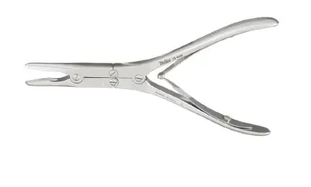 Integra Lifesciences – Bone Rongeur Ruskin Straight Double Action, Double Spring Plier Type Handle 7 Inch Length – 19-848