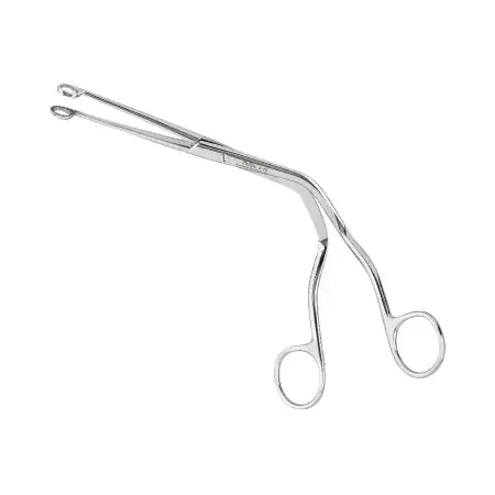 Integra Lifesciences – Catheter Forceps Magill 9 Inch Length Surgical Grade Stainless Steel NonSterile NonLocking Finger Ring Handle Angled – 2-70