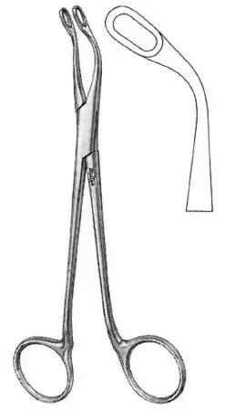 Integra Lifesciences – Grasping Forceps St. Clair-Thompson 7-1/4 Inch Length 5 mm X 10 mm Ring Jaws – 20-929