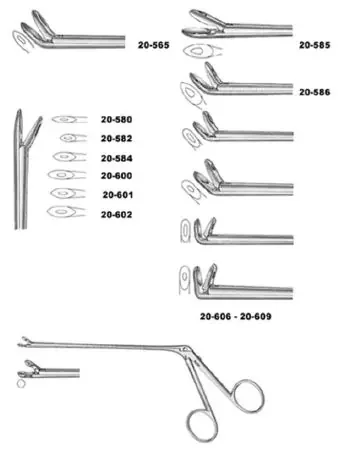 Integra Lifesciences – Nasal Forceps Blakesley 5-1/2 Inch Length Fenestrated No. 1 / 4 X 10 mm Cup – 20-601