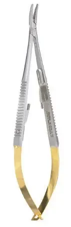 Integra Lifesciences – Needle Holder 5-1/2 Inch Length Serrated Jaws Spring Handle – 18-1832A-TC