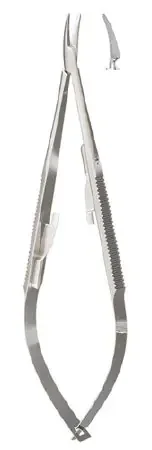 Integra Lifesciences – Needle Holder 5-1/2 Inch Length Smooth Jaws Spring Handle – 18-1832