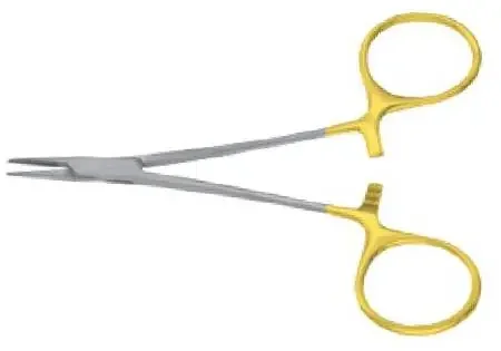 Integra Lifesciences – Needle Holder 5-1/4 Inch Length Delicate, Smooth Jaw Finger Ring Handle – PM-2414