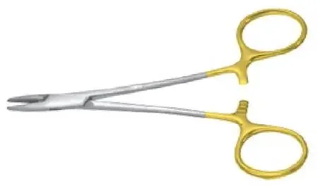 Integra Lifesciences – Needle Holder 5 Inch Length Smooth Jaw Finger Ring Handle – PM-2415
