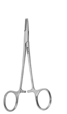 Integra Lifesciences – Needle Holder Straight Smooth Jaw Finger Ring Handle – MH8-8
