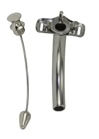 Integra Lifesciences – Tracheostomy Tube Jackson Original Regular Size 4 Uncuffed – 23-1208SS