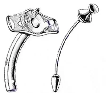 Integra Lifesciences – Tracheostomy Tube Jackson Original Regular Size 6 Uncuffed – 23-1212SS