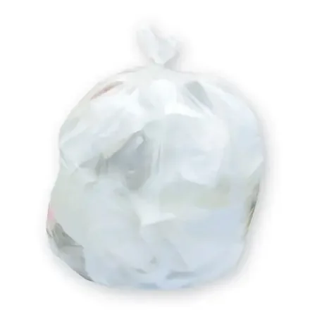 Inteplast Group – Trash Bag 16 gal. White LLDPE 0.50 mil 24 X 32 Inch Star Seal Bottom Coreless Roll – WSL2432XHW