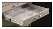 Intermetro Industries – Cart Flexible Drawer Divider Kit For Basix Plus and Basix Cart – MBA113