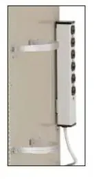 Intermetro Industries – Cart Oxygen Tank Bracket For Basix Plus and Basix Plus Compact Cart – MBA235