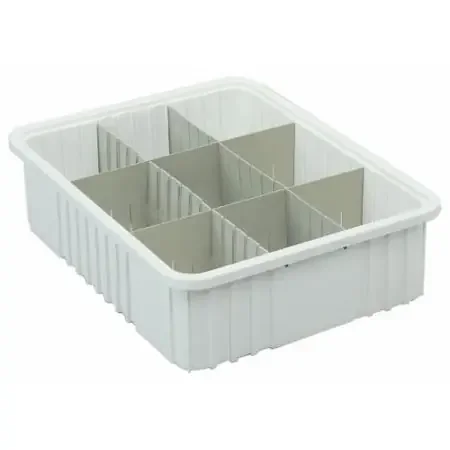 Intermetro Industries – Tote Box Divider White – MTB93060W
