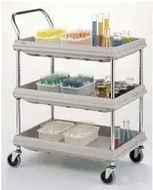 Intermetro Industries – Utility Cart 24 X 36 X 39 Inch Gray – BC2636-2DG