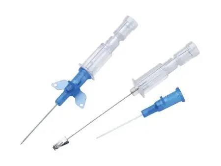 Introcan Safety – Peripheral IV Catheter 24 Gauge 0.55 Inch Sliding Safety Needle – 4252511-02